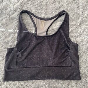 Workout crop top